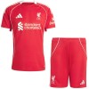 Camisola + Calções Liverpool Criança Equipamento 1ª 2025-26